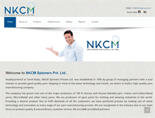 Tablet Screenshot of nkcmgroup.com